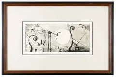Untitled by Haig Demarjian, Etching, offered May 2020