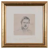 Cut by Terrance Paul Bresnahan, Pencil on paper, offered May 2020