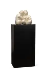 Untitled - Male and Female Nudes by Chaim Gross, marble, sold Dec 2024
