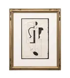 Untitled - Early Apollo sketch by Willi Baumeister, ink on paper, sold Dec 2024
