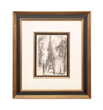 Le Paintre Et Son Modele - 1964 by Pablo Ruiz Picasso, lithograph on paper, sold Dec 2024