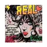Real Love - circa 2020 by Chris Hobe, acrylic on canvas, sold Dec 2024