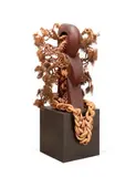 Untitled - Rope and Wood Sculpture - 1979 by Tom Williams, mixed media rope and wood, sold Dec 2024