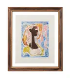 Shadow by William Tolliver, lithograph, sold Dec 2024