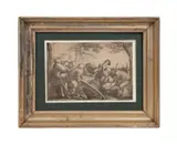 after Pieter Bruegel the Elder (Dutch c. 1525-1569). 'Peasant Brawl - 1646 by Wenceslaus Hollar, etching on paper, sold Jan 2025