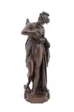 Psyche" - 19th century by Albert-Ernest Carrier-Belleuse, bronze, sold Jan 2025
