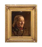 Untitled - Portrait of a Man- 1864 by Edward R. Taylor, oil on canvas, sold Jan 2025