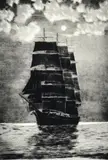 Untitled by Frederick Owen, 1938, etching on paper "Nocturne", sold Oct 2018