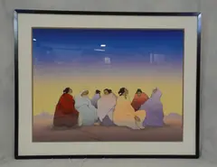 Desert Twilight by R. C. Gorman, Lithograph, sold Oct 2018