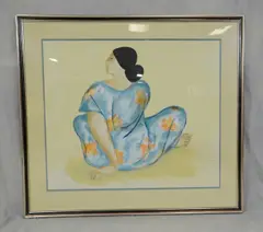 Woman From Maui by R. C. Gorman, Lithograph, sold Oct 2018