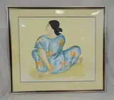 Woman From Maui by R. C. Gorman, Lithograph, sold Oct 2018