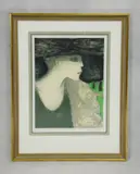 Diane En Profil by Jean Pierre Cessigneul, Lithograph, sold Oct 2018