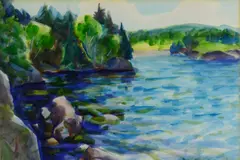 Untitled by Beatrice Whitney Van Ness, Watercolor On Paper, sold Oct 2018