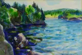 Untitled by Beatrice Whitney Van Ness, Watercolor On Paper, sold Oct 2018