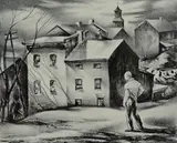From Studio Hill by G. Ralph Smith, Lithograph, sold Oct 2018