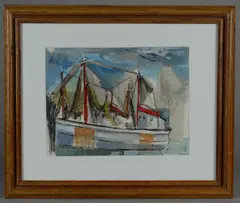 Painting by G. Ralph Smith, Watercolor On Paper, sold Oct 2018