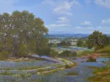 Untitled by William A. Slaughter, oil on canvas, sold Jun 2019
