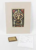 Circus No. 4 by Georges Rouault, etching, sold May 2023