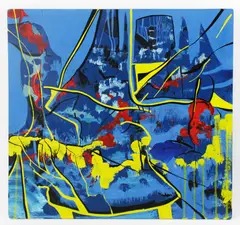S.T." and "Camilo by Maico Camilo, oil on board, sold May 2023