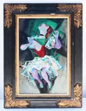 dancer by William Gropper, oil on canvas, sold Jun 2023