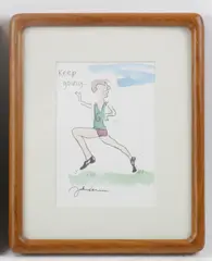 Keep Going by John Lennon, ink, sold Jun 2023