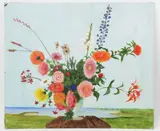 German School floral still life by Irmgard Himmler, 1944, oil on board, sold Jun 2023