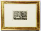 piano concert by Abraham Walkowitz, ink on paper, sold Jun 2023