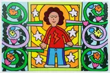 The Experience by Tamara Diaz, acrylic on canvas, sold Jun 2023