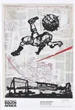 Bicycle Kick by William Kentridge, 2009, giclée print on archival paper, sold Nov 2021