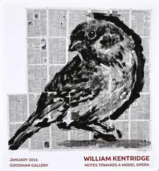 Notes Towards a Model Opera by William Kentridge, giclée print, sold Nov 2021