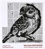Notes Towards a Model Opera by William Kentridge, giclée print, sold Nov 2021