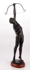 Untitled by Joseph Uphues, Bronze Archer, sold Mar 2022