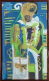 Untitled by Fernando Wamprechts, 1986, acrylic and graphite on paper, sold Feb 2023