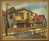 Untitled by Leon Kroll, oil on canvas board, sold Feb 2023
