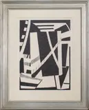 Untitled by Ralston Crawford, lithograph, sold Feb 2023