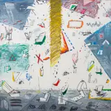 Untitled by Elfi Schuselka, oil on canvas, sold Mar 2023