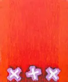 Untitled by Domenick Capobianco, acrylic on panel, sold Apr 2023
