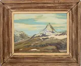 Untitled by E. N. Goodwin, oil on panel, sold Apr 2023