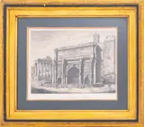 Untitled by Domenico Amici, circa 1832, engraving, sold Apr 2023