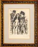 Untitled by Marc Chagall, 1963, lithograph, sold Apr 2023