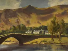 Grange in Borrowdale by J Harper, Oil on board, offered Apr 2026