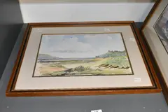 Llansteffan Estuary by Bronwen Nixon, Watercolour, offered Apr 2026
