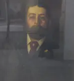 Portrait of a bearded gentleman by Buddig Anwylini Pughe, Oil on canvas, portrait of a bearded gentleman, signed and dated, offered Apr 2026