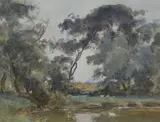 A Lakeland river study in by Albert Ernest Brockbank, Watercolour, offered Apr 2026