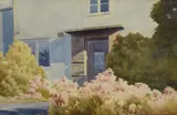 Study of a cottage facade by Donald Southern, Watercolour, study of a cottage facade, signed and dated, offered Apr 2026