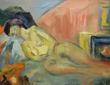 Nude Female by Mary Sheehan Winn, Oil on canvas, offered Mar 2026