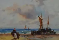Day's Catch by Frank Rousse, Watercolour, offered Mar 2026