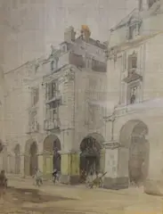 A 19th Century street study by William Lee Hankey, Watercolour and Graphite, a, offered Mar 2026
