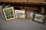 A group of five watercolours by Alan J Paynes, watercolor, offered Mar 2026