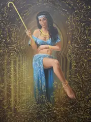 Belly Dance by Sergi Yatsenko, Oil on canvas, offered Mar 2026